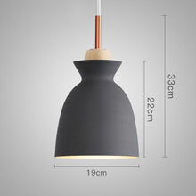 Load image into Gallery viewer, Horsten Nordic  Modern Colorful  Metal Lampshade Pendant Lamp