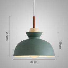 Load image into Gallery viewer, Horsten Nordic  Modern Colorful  Metal Lampshade Pendant Lamp