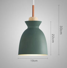 Load image into Gallery viewer, Horsten Nordic  Modern Colorful  Metal Lampshade Pendant Lamp