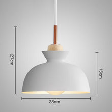 Load image into Gallery viewer, Horsten Nordic  Modern Colorful  Metal Lampshade Pendant Lamp