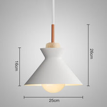 Load image into Gallery viewer, Horsten Nordic  Modern Colorful  Metal Lampshade Pendant Lamp